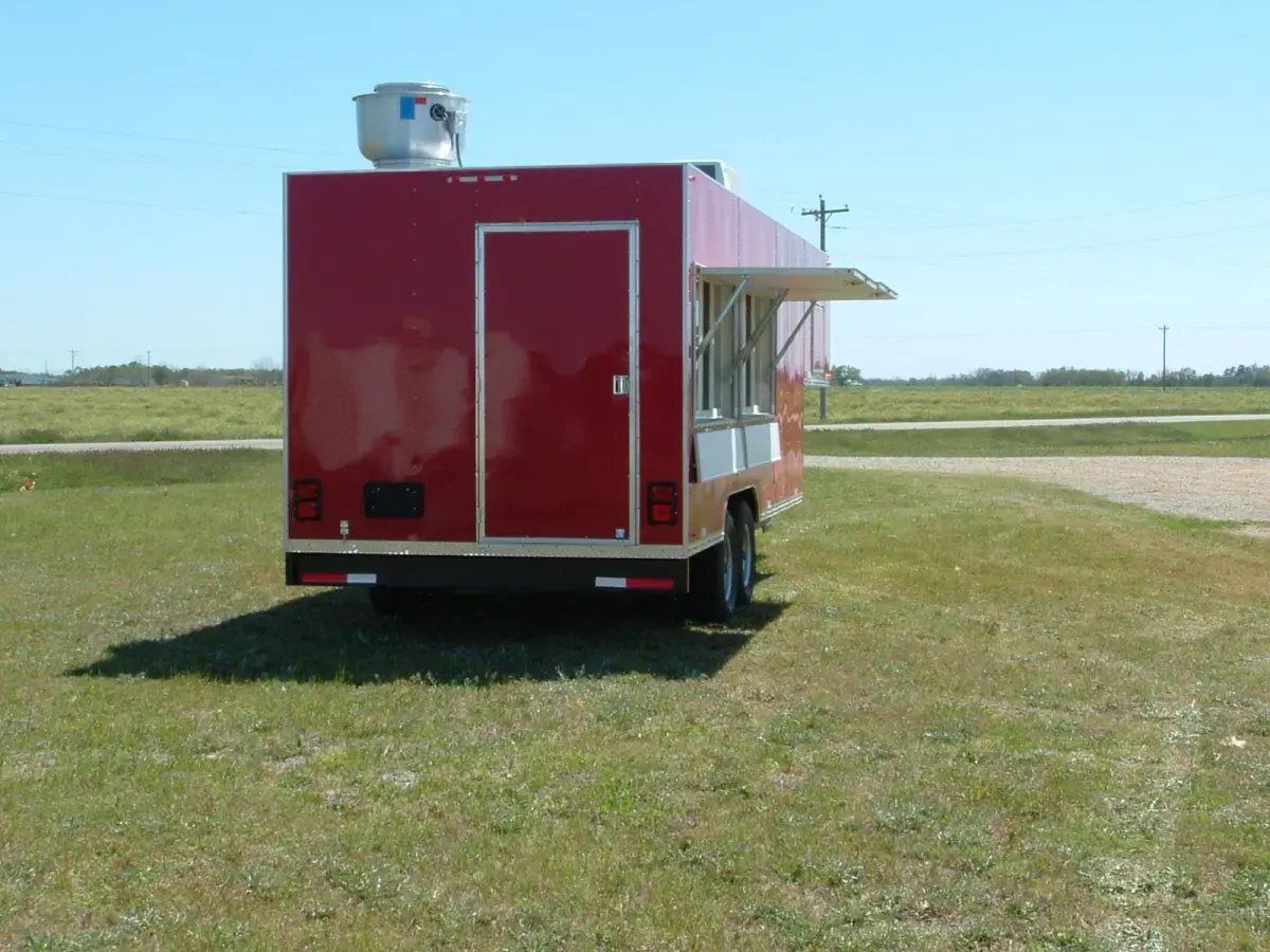 2024 7 x 26 Smoker BBQ Concession Trailer / Mobile Kitchen Cookshack Unit