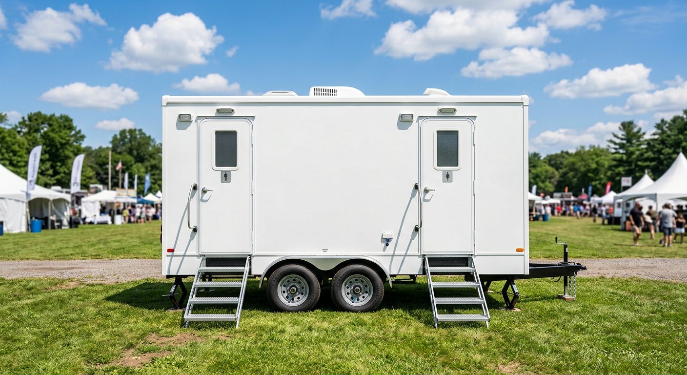 Restroom Trailers — Event & jobsite units